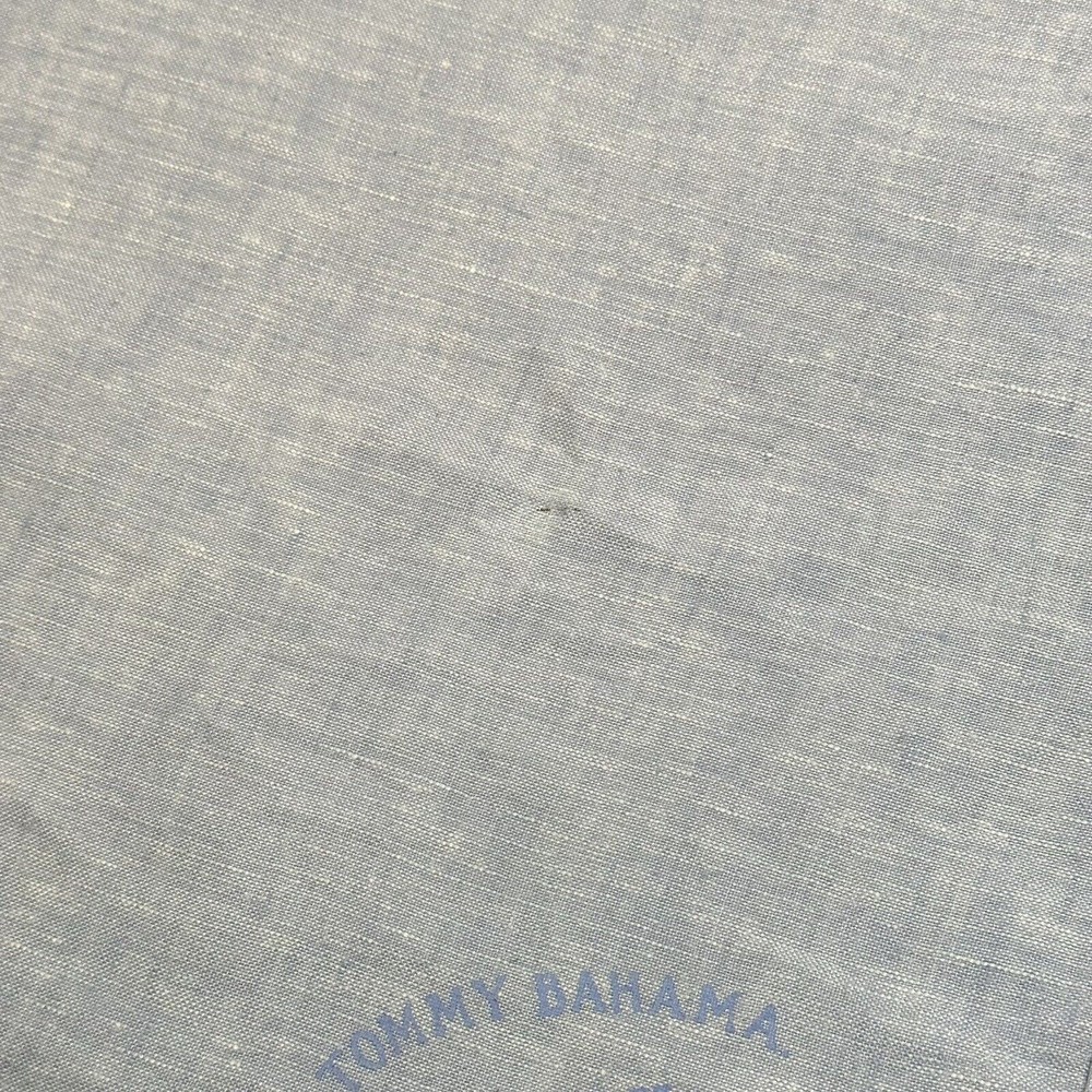 Tommy Bahama Shirt Mens XL Button Up Relax Linen Casual Blue Long Sleeve - Picture 10 of 11